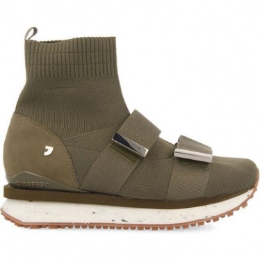 Gioseppo 67734 Sneaker Elva tipo calzino KAKI