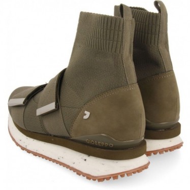 Gioseppo 67734 Sneaker Elva tipo calzino KAKI