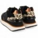 Gioseppo 64339 Sneakers Skien con stampa animalier NEGRO