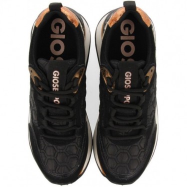 Gioseppo 64339 Sneakers Skien con stampa animalier NEGRO