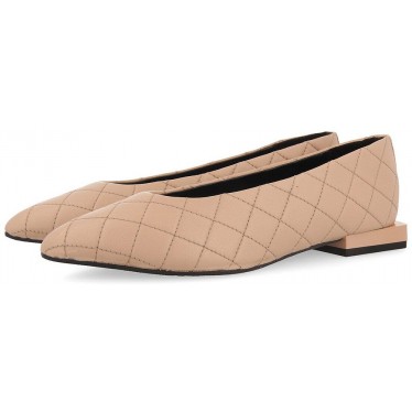 Gioseppo 64518 Ballerina Sigdal in pelle imbottita NUDE