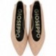 Gioseppo 64518 Ballerina Sigdal in pelle imbottita NUDE