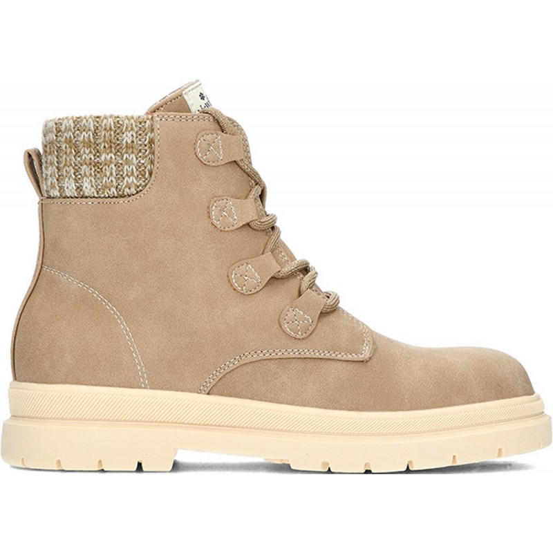 GARVALIN 241560 stivali da bambina opachi TAUPE