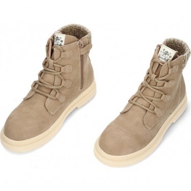 GARVALIN 241560 stivali da bambina opachi TAUPE