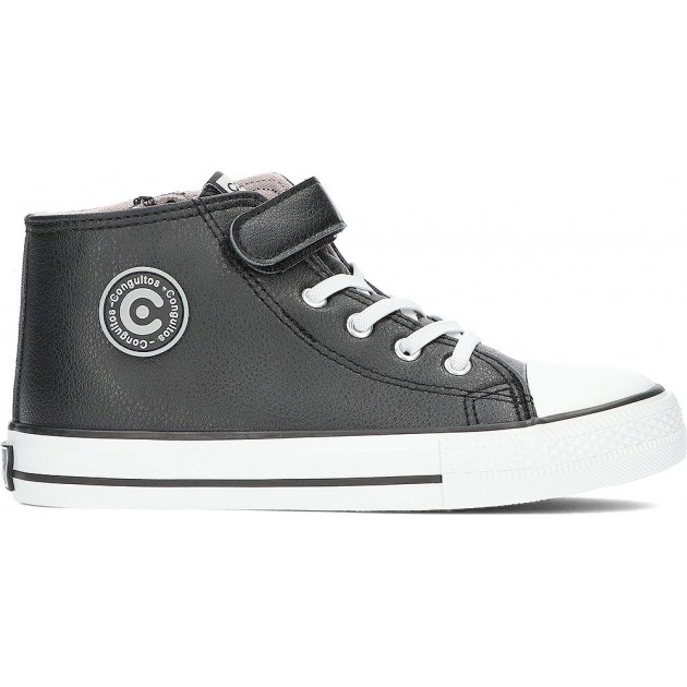 SNEAKER UNISEX CONGUITOS NAPA KIDS 283007 BLACK SNEAKER UNISEX CONGUITOS NAPA KIDS 283007 BLACK