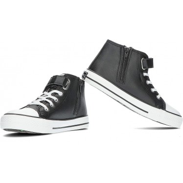 SNEAKER UNISEX CONGUITOS NAPA KIDS 283007 BLACK