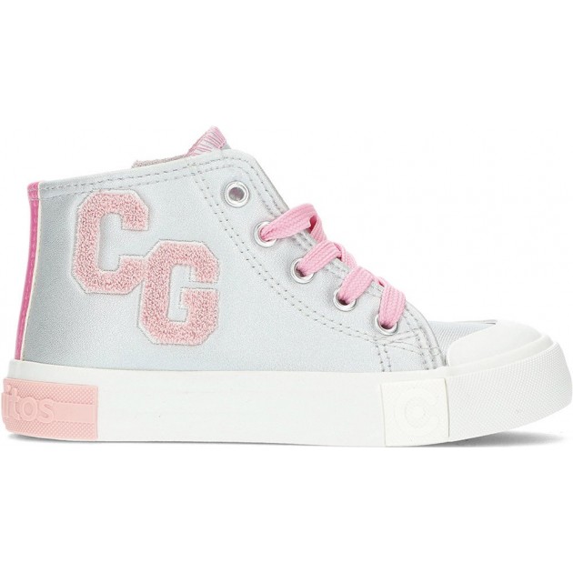Le sneakers unisex CONGUITOS portano 127004 alta LETTERS_SILVER Le sneakers unisex CONGUITOS portano 127004 alta LETTERS_SILVER