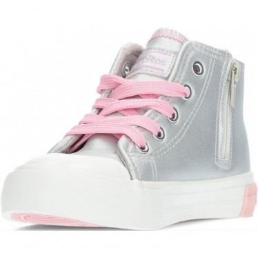 Le sneakers unisex CONGUITOS portano 127004 alta LETTERS_SILVER