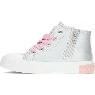 Le sneakers unisex CONGUITOS portano 127004 alta LETTERS_SILVER