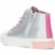 Le sneakers unisex CONGUITOS portano 127004 alta LETTERS_SILVER