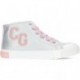 CONGUITOS sneakers da bambina 264004G LETTERS_SILVER