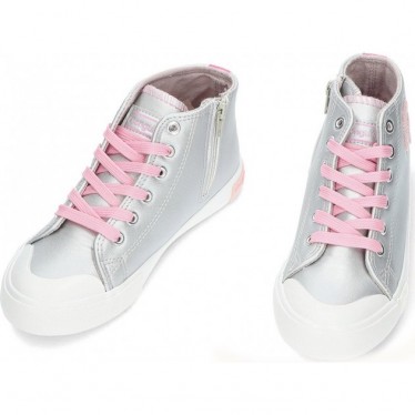 CONGUITOS sneakers da bambina 264004G LETTERS_SILVER