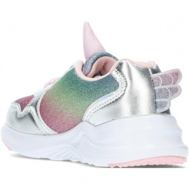CONGUITOS 261018 sneakers da bambina con luci UNICORN_SILVER