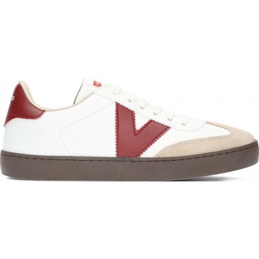 Scarpe da ginnastica da donna VICTORIA 126201 Berlino BURDEOS_BLANCO