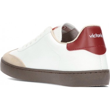 Scarpe da ginnastica da donna VICTORIA 126201 Berlino BURDEOS_BLANCO