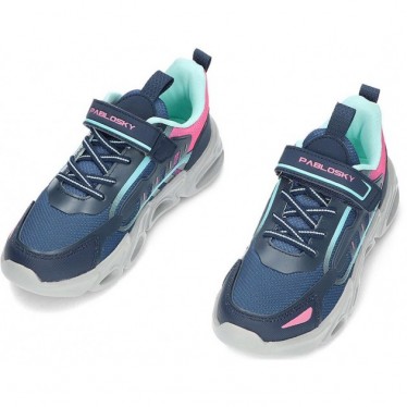 PABLOSKY scarpe da ginnastica da bambina 978520 nikko NAVY_FUXIA