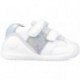 SNEAKER PRIMI PASSI BIOMECANICS GLITTER 242112 BLANCO