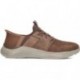 SKECHERS sneakers da uomo 210803 newick DARK_BROWN