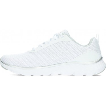 SKECHERS 150206 sneakers flex da donna WHITE_SILVER