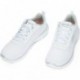 SKECHERS 150206 sneakers flex da donna WHITE_SILVER