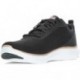 SKECHERS 150206 sneakers flex da donna BLACK_ROSE_GOLD