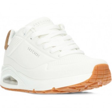 SKECHERS sneakers da uomo 183004 WHITE
