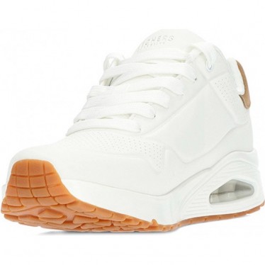 SKECHERS sneakers da uomo 183004 WHITE
