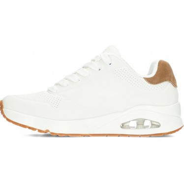 SKECHERS sneakers da uomo 183004 WHITE