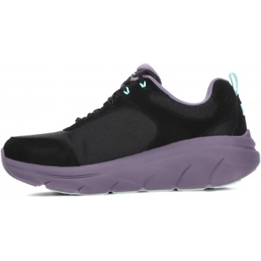 SKECHERS 150108 scarpe da ginnastica da donna walker BLACK_MULTI