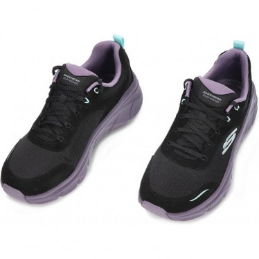 SKECHERS 150108 scarpe da ginnastica da donna walker BLACK_MULTI
