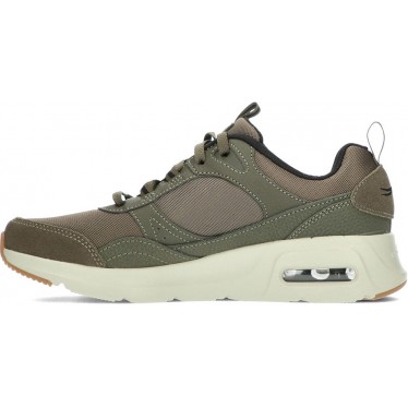 SKECHERS sneakers da uomo 232646 skech air OLIVE