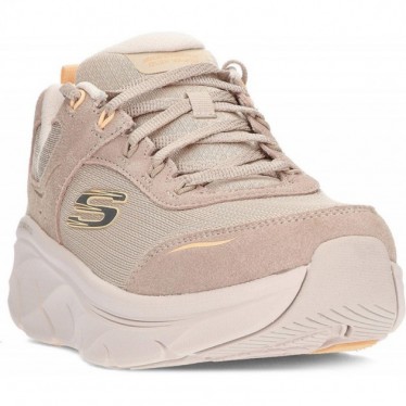 SKECHERS 150108 scarpe da ginnastica da donna walker TAUPE_ORANGE