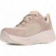 SKECHERS 150108 scarpe da ginnastica da donna walker TAUPE_ORANGE