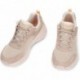 SKECHERS 150108 scarpe da ginnastica da donna walker TAUPE_ORANGE