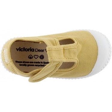 SANDALI VICTORIA 136625 TELA UNISEX TRIGO