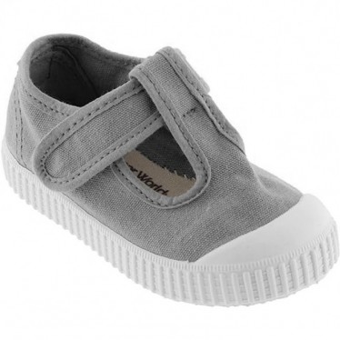 SANDALI VICTORIA 136625 TELA UNISEX GRIS
