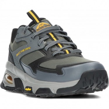 SKECHERS sneakers da uomo 237553 GREEN_BLACK