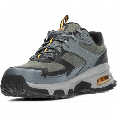 SKECHERS sneakers da uomo 237553 GREEN_BLACK