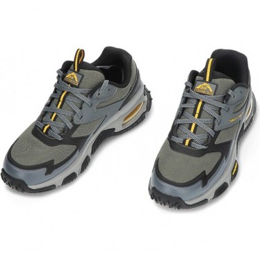 SKECHERS sneakers da uomo 237553 GREEN_BLACK