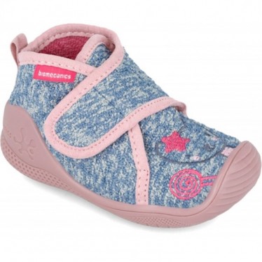 Pantofole da bambina BIOMECANICS 241152B AZUL