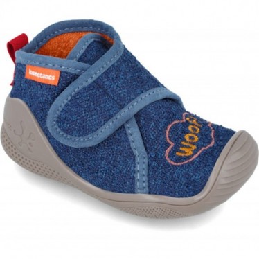 Biomecanics 241155 Pantofole per bambini Woolf AZUL_MARINO