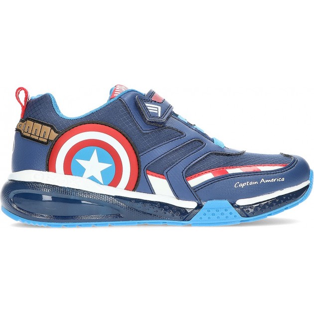 SPORT GEOX CAPITAN AMERICA J36FEC NAVY_RED SPORT GEOX CAPITAN AMERICA J36FEC NAVY_RED