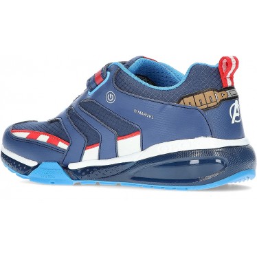 SPORT GEOX CAPITAN AMERICA J36FEC NAVY_RED