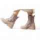 Meraviglie G-7004 Stivali d'argento TAUPE