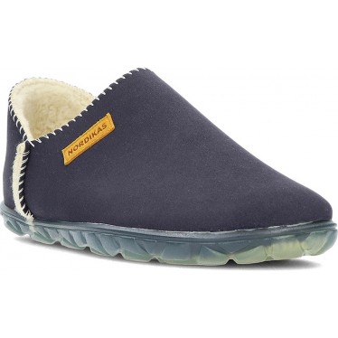 NORDIKAS pantofole da donna n2281 nevada sra ECO_SUEDE_MARINO