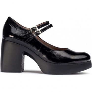 Mary Jane con tacco Wonders H-4960 Lady NEGRO