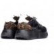 Scarpe da ginnastica Wonders A-3610 Roma NEGRO