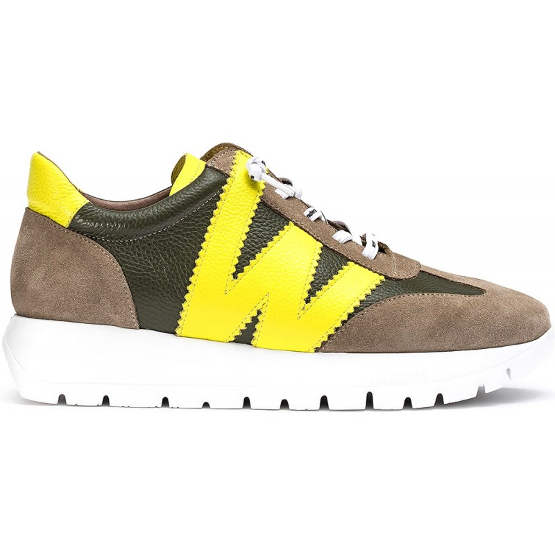 Scarpe da ginnastica Wonders A-2476 Racer TAUPE