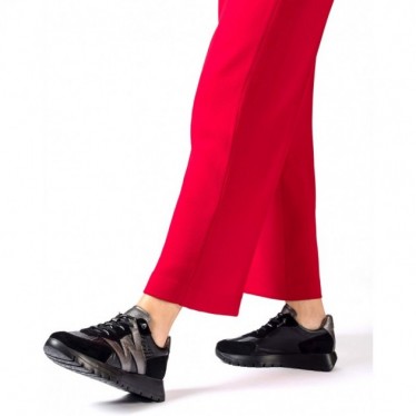 Scarpe da ginnastica Wonders A-2464 Odisei NEGRO