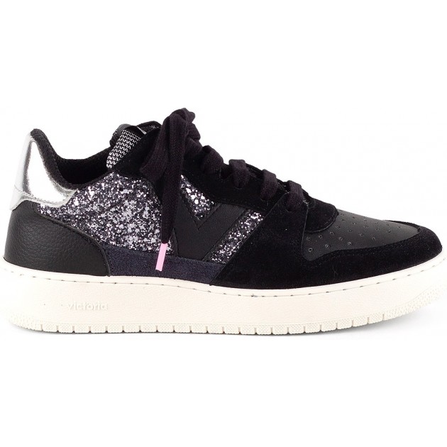 Scarpe da ginnastica Victoria 1258261 Madrid Glitter NEGRO Scarpe da ginnastica Victoria 1258261 Madrid Glitter NEGRO